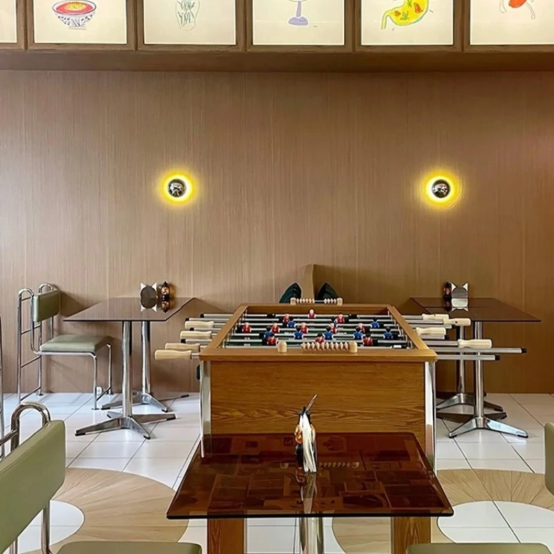 Royelux Wall Lamp for Indoor Use Medieval-Inspired Bauhaus Vintage Sconce with Warm Ambient Light