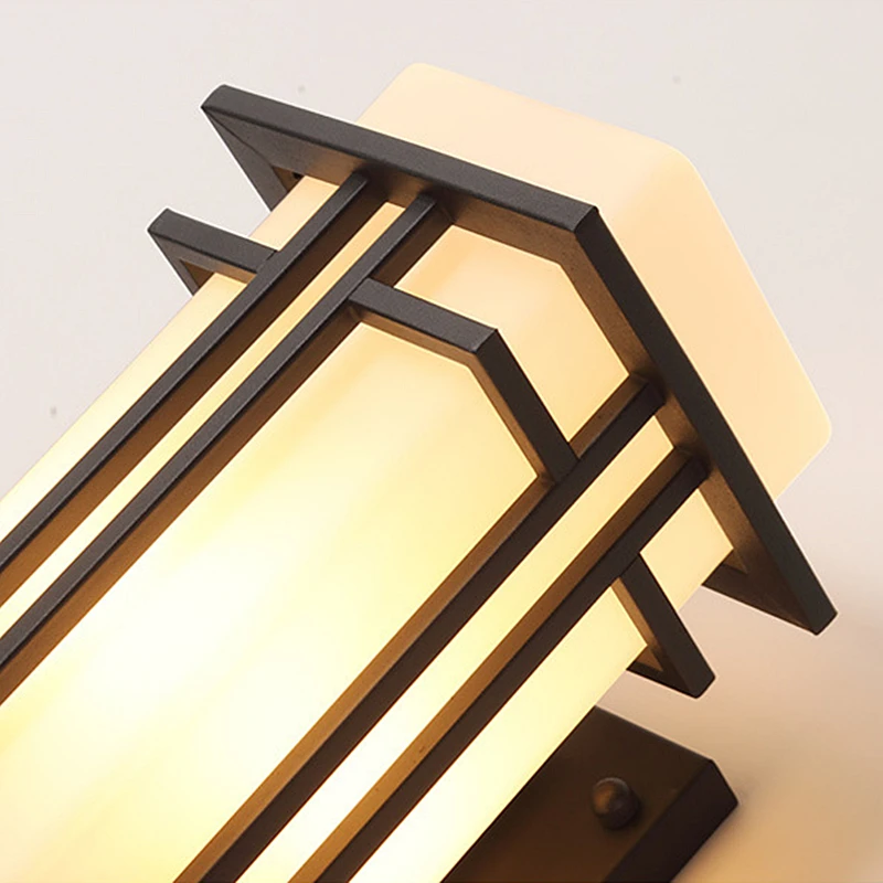 Lumora Outdoor Wall Light, IP65 Moisture Resistant Premium Iron Frame Exterior Glow