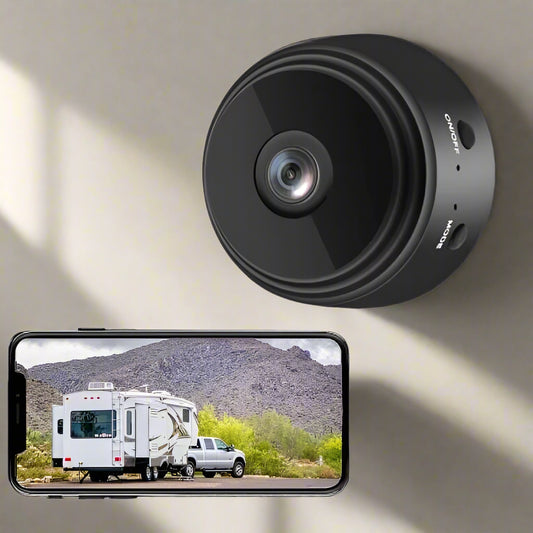 Waterproof Wireless Backup Camera for RVs & Trailers – 360° Rotating Bracket & Night Vision