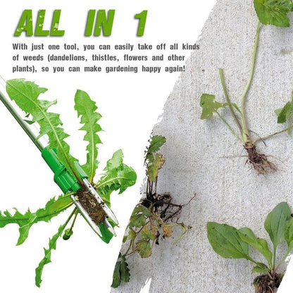 Royaleva Long Handle Standing Weed Puller for Easy Weeding