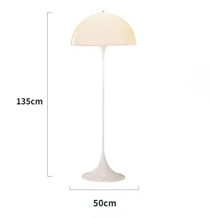 Retro Danish Table Lamp/ Floor Lamp - Iconic Mushroom Design for Modern Spaces - Table Lamp