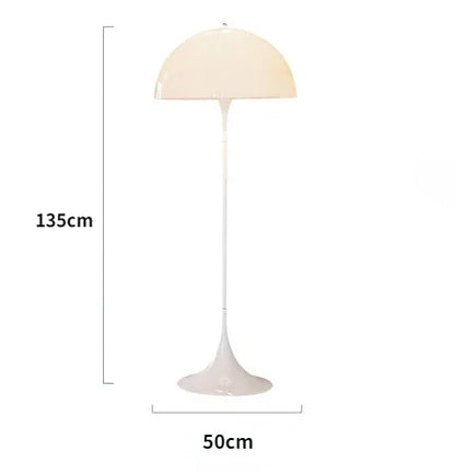 Retro Danish Table Lamp/ Floor Lamp - Iconic Mushroom Design for Modern Spaces - Table Lamp
