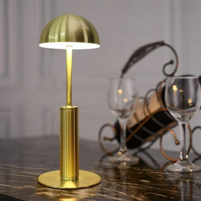 RoyaleGlow Cordless Table Lamp – Dimmable Warm Light for Any Space