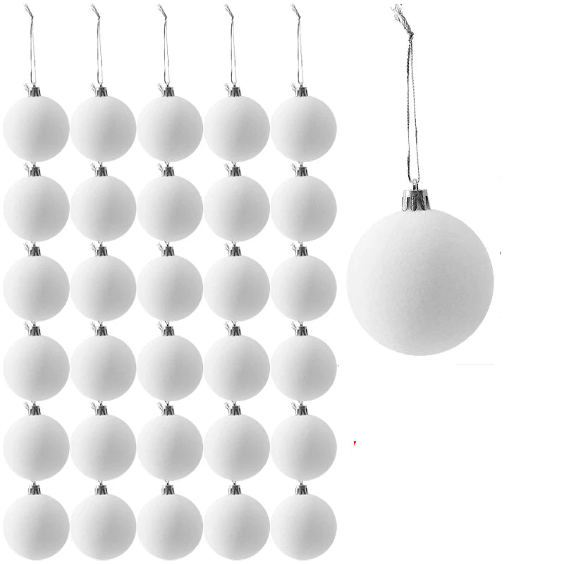 RoyaleGlow Wine Red Velvet Christmas Balls – 6cm Flocked Tree Ornaments for Holiday Decor