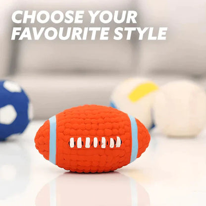 Pawelux Indestructible Chew Ball – Ultimate Dog Toy for Aggressive Chewers & Dental Health