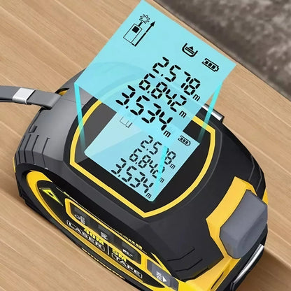 Royaleva 3-In-1 Laser Tape Measure 40/60M Meters Infrared