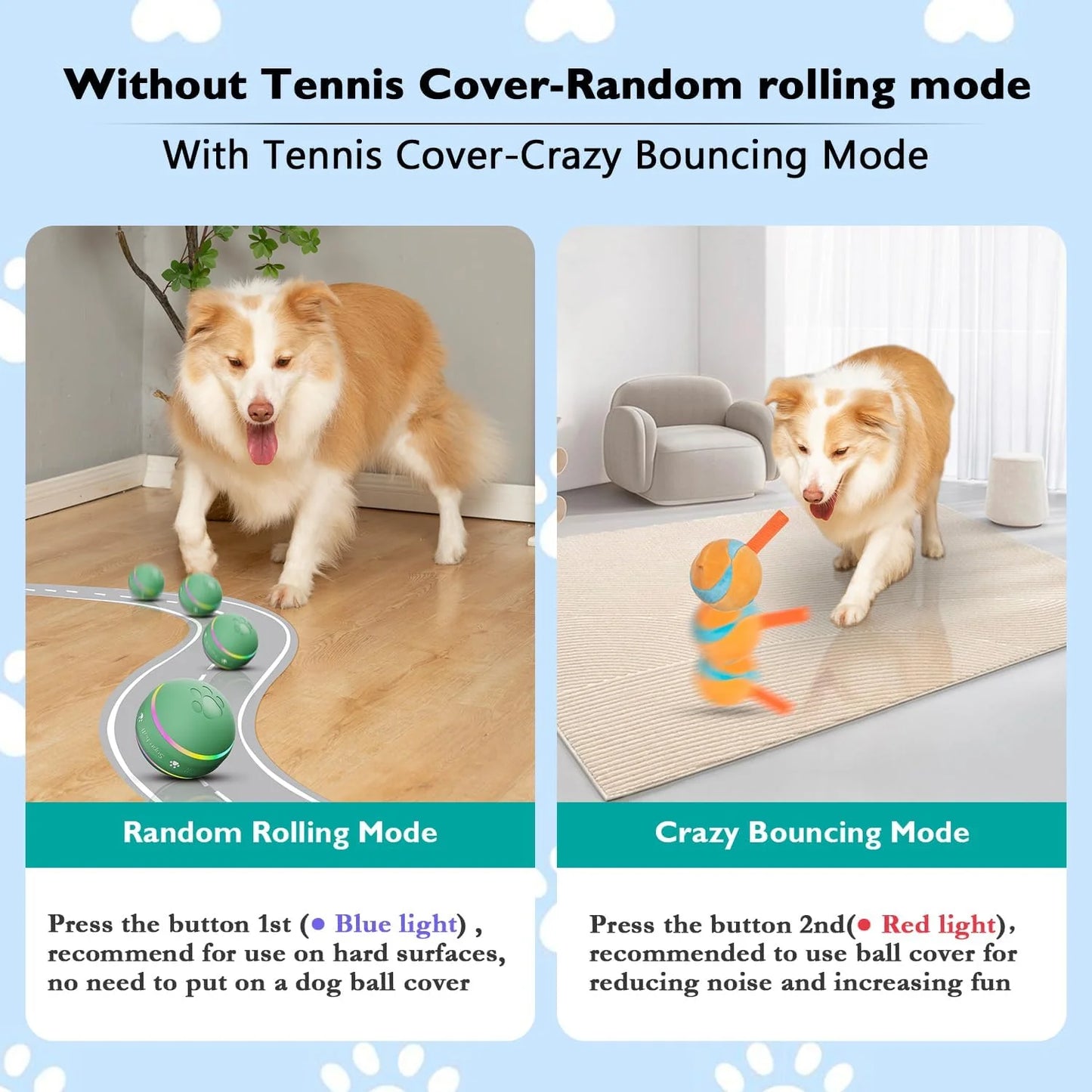 Royaleva Interactive Dog Ball Toy for Engaging Playtime