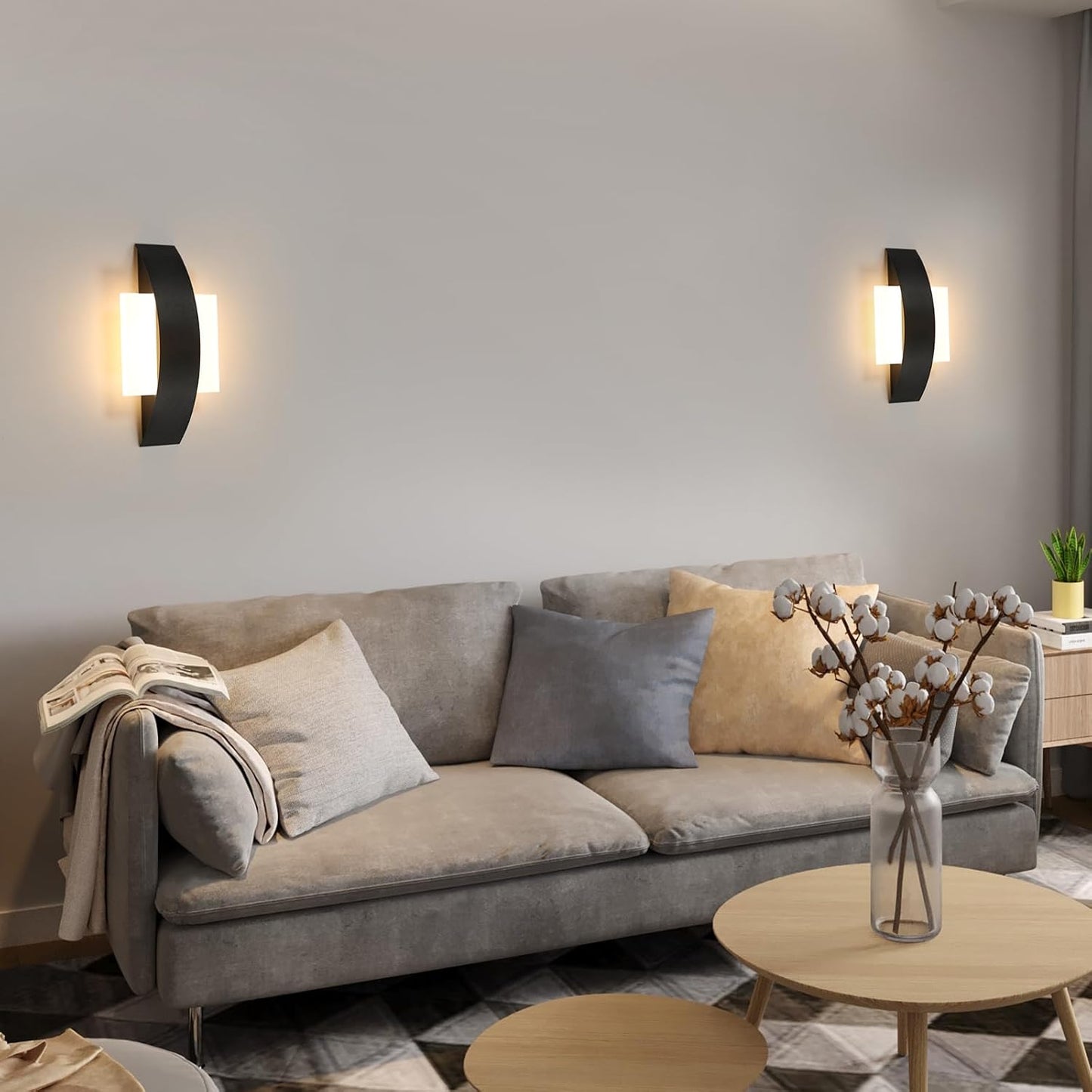 LuxRoyale Modern Minimalistic LED Wall Lamp
