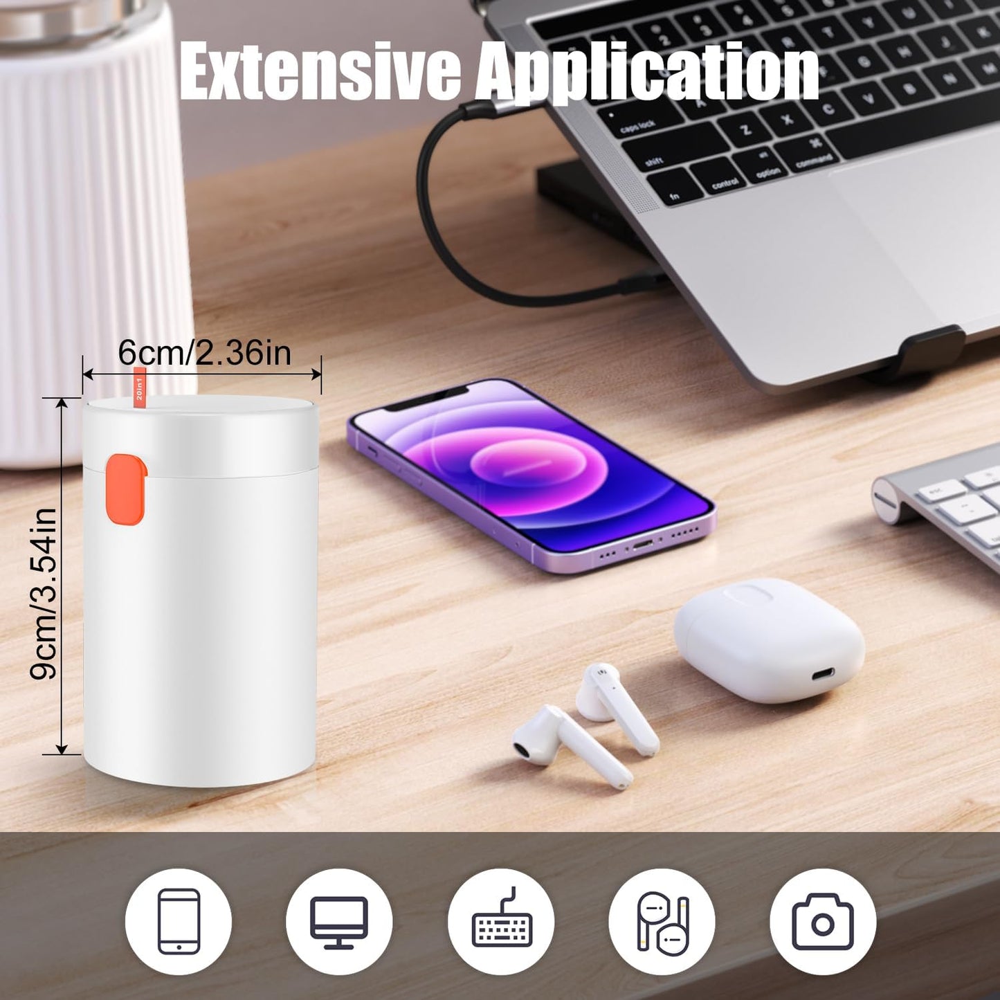 Royaleva 20-In-1 Keyboard Earbuds Cleaning Kit Tools
