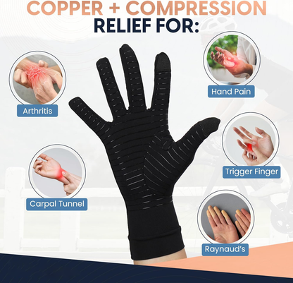 Luxora Compression Gloves for Arthritis Pain Relief