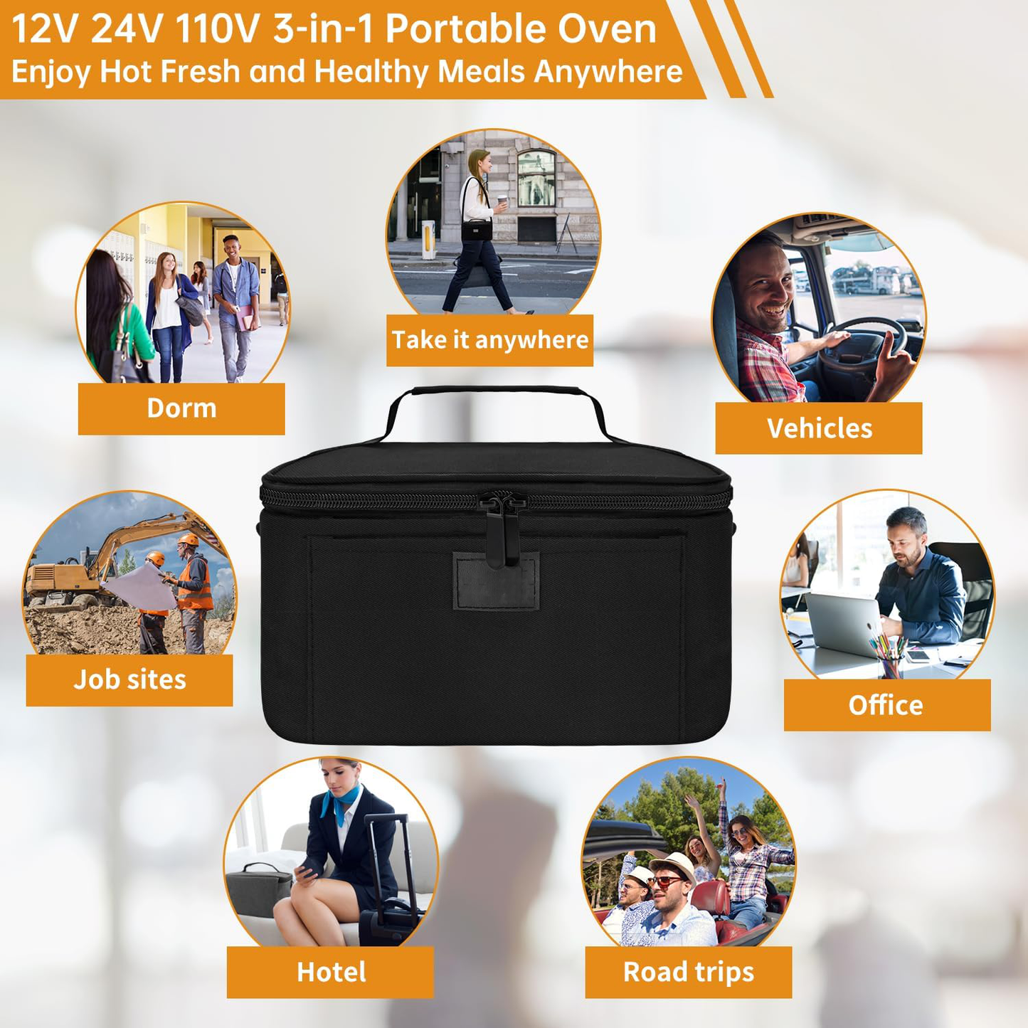 Royaleva Portable Food Warmer Lunch Box for Easy Meals