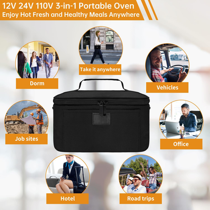 Royaleva Portable Food Warmer Lunch Box for Easy Meals