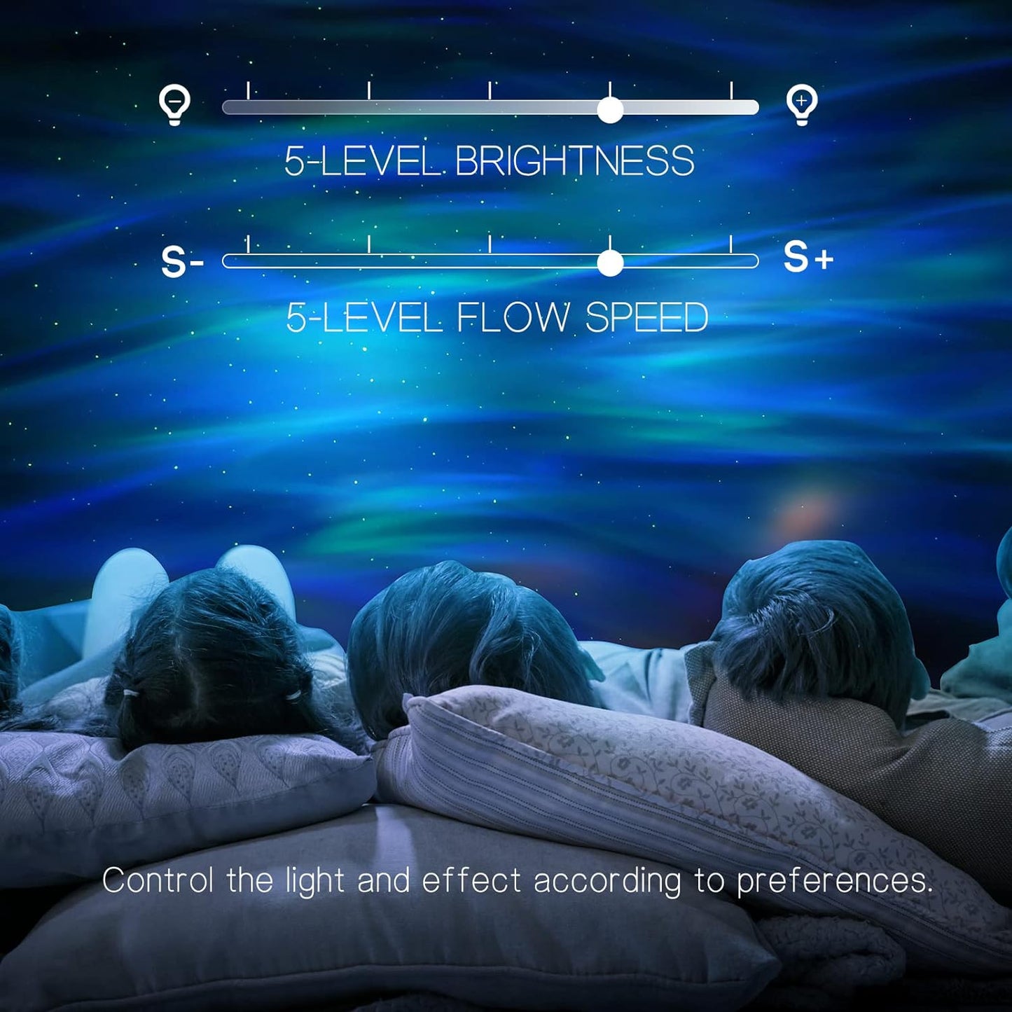Royaleva Aurora Northern Lights Projector with Bluetooth Speaker
