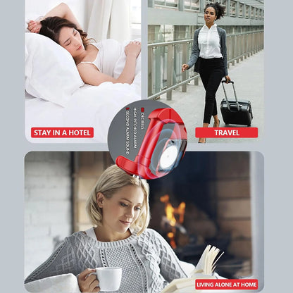 RoyaleGlow Door Stopper with 120dB Alarm and 2000N Force