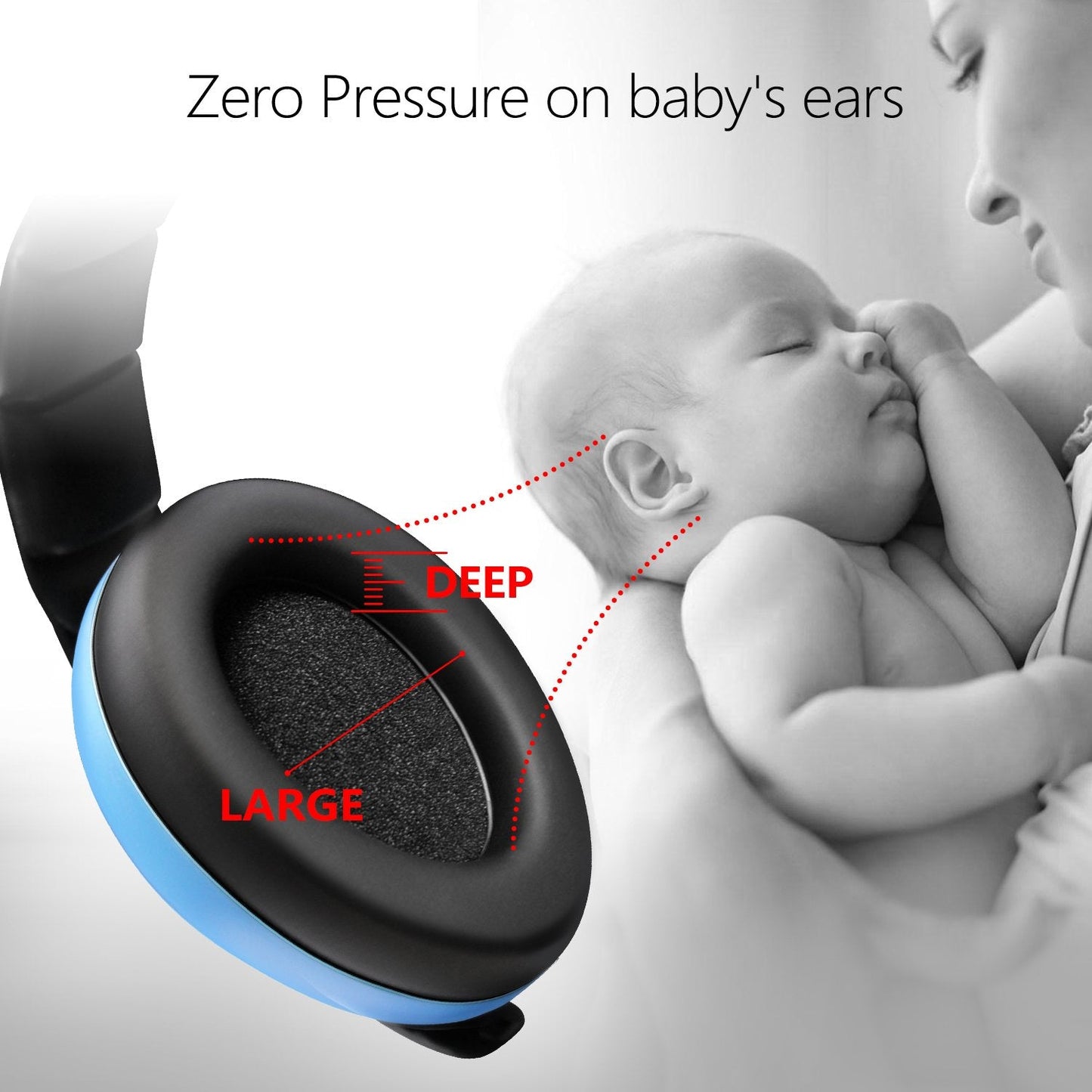 RoyaleGlow Baby Ear Protection Muffs for 3-36 Months