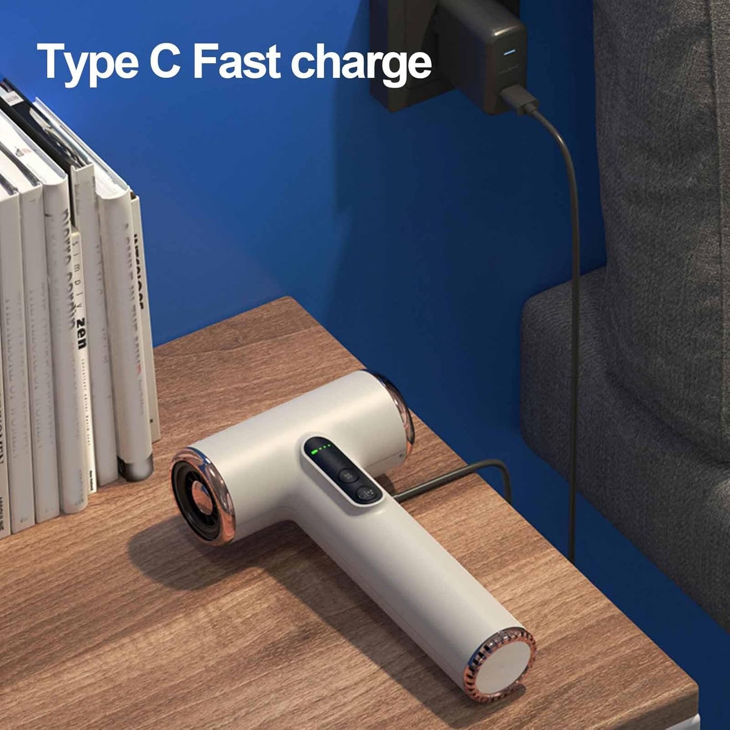 Royaleva Cordless Hair Dryer: 30,000 Rpm For Fast Drying