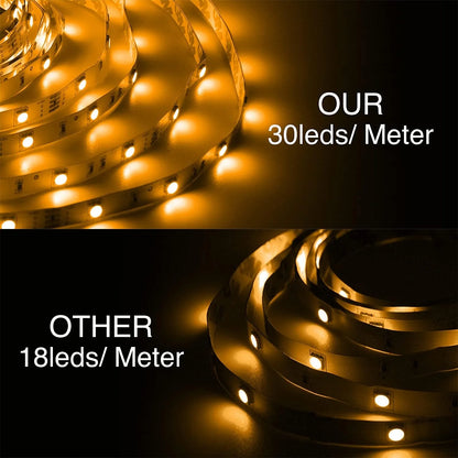 Luxora 32ft Led Strip Light with Remote and Custom Colors