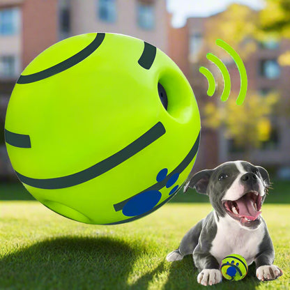 Battery-Free Wobble Giggle Ball for Dogs – Engaging, Noise-Making Toy for Mental Stimulation, Physical Activity & Anxiety Relief – Perfect for All Breeds & Sizes