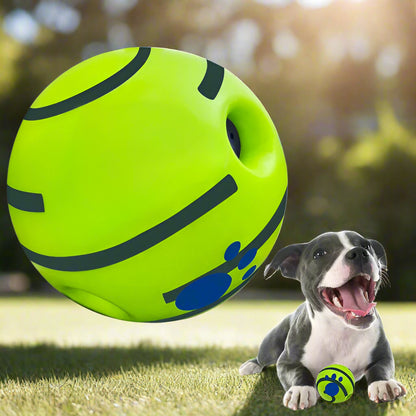 Furora Giggle & Wobble Interactive Dog Toy – Battery-Free Mental Stimulation Ball for All Breeds