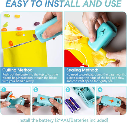 Royaleva Handheld Mini Bag Sealer for Food Freshness