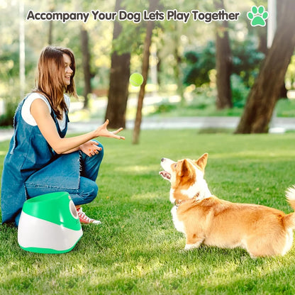 Luxora Automatic Dog Ball Thrower With 3 Distance Settings