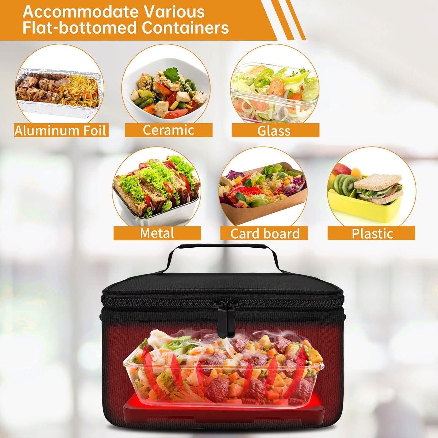 Royaleva Portable Food Warmer Lunch Box for Easy Meals