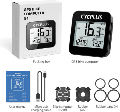 Luxora Wireless Cycling GPS Bike Computer with Backlight