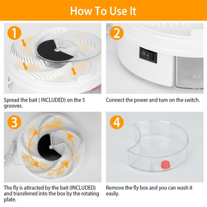 Royaleva The World's Best Electric Silent Fly Trap