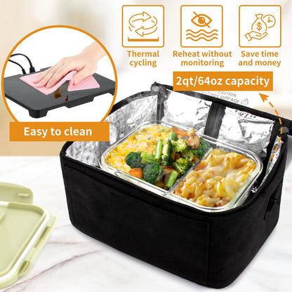 Royaleva Portable Food Warmer Lunch Box for Easy Meals