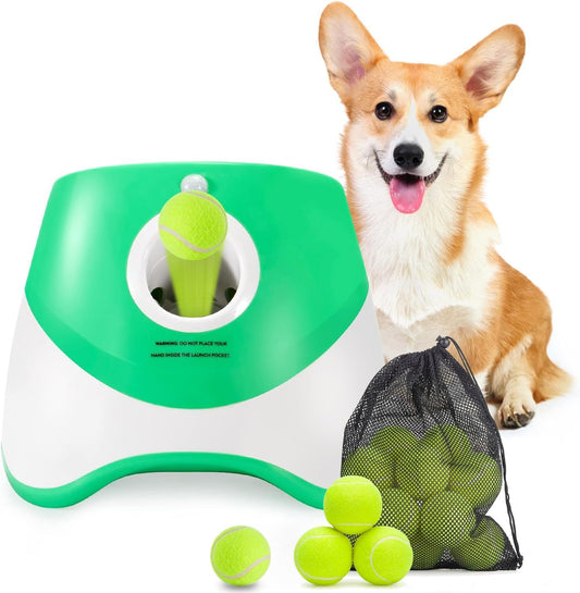Luxora Automatic Dog Ball Thrower With 3 Distance Settings