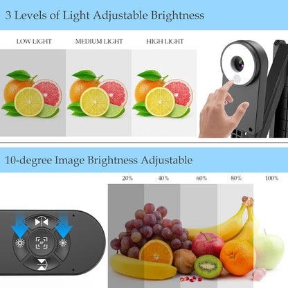 Luxora Document Camera for Teachers - 8MP USB High-Def