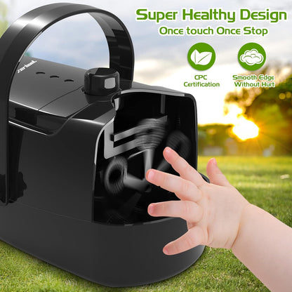 RoyaleGlow Bubble Machine Blower for Endless Fun