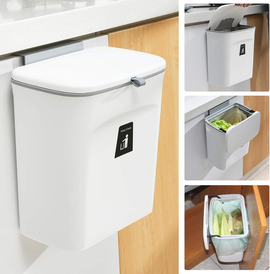 Royaleva 2.4 Gallon Kitchen Compost Bin For Counter Top