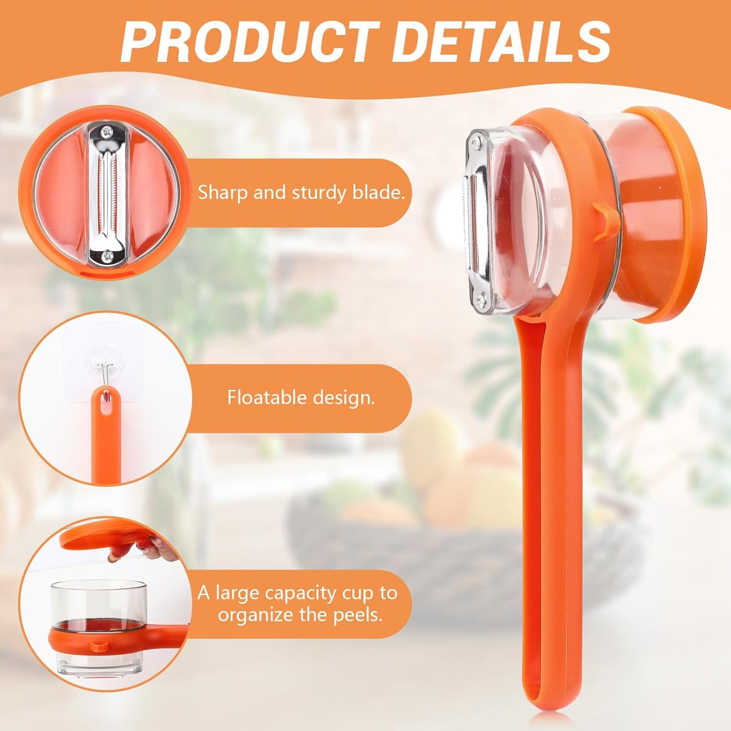 Royaleva Apple Skin Vegetable Peeler with Dual Blades
