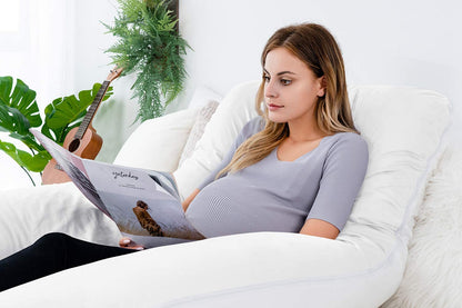 Luxora U-Shaped Full Body Pregnancy Maternity Pillow