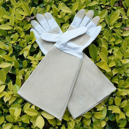 RoyaleGlow Arm Saver Gloves for Gardening and Protection