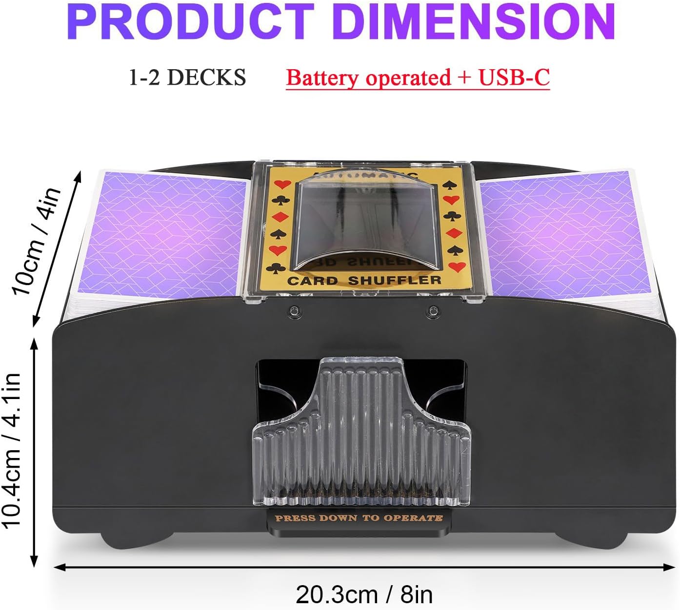 Luxora Automatic Card Shuffler for Smooth Gameplay
