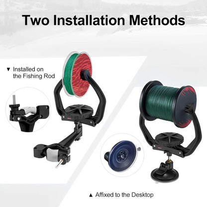 Luxora Fishing Line Winder Spooler for Tangle-Free Reel
