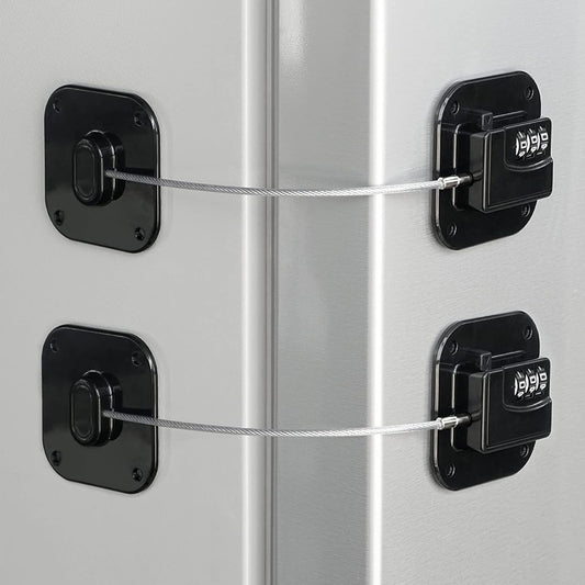 RoyaleGlow Fridge Lock 2-Pack for Safe Food Storage