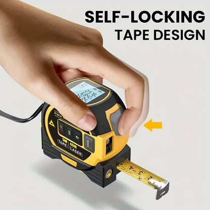 Royaleva 3-In-1 Laser Tape Measure 40/60M Meters Infrared