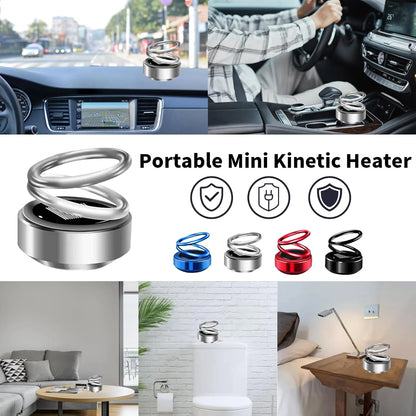 Royaleva Portable Kinetic Molecular Heater for Car Living Room Bathroom