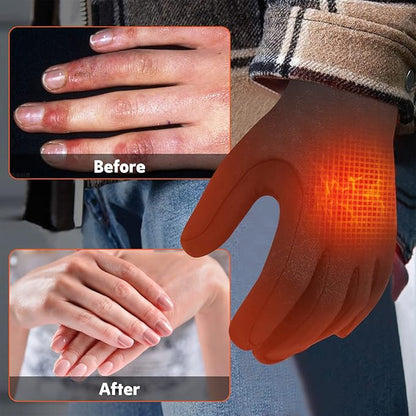Royaleva Thin Heated Glove Liners for Ultimate Warmth