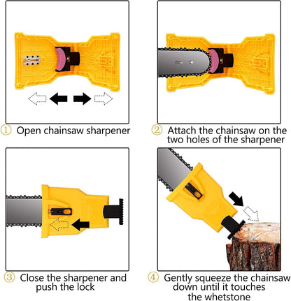 Royaleva Chainsaw Teeth Sharpener for Fast Precision Cuts
