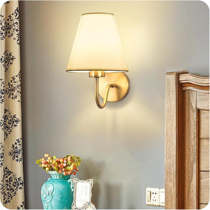 Royallure Retro Rechargeable Wall Sconce with RGB Bulb, Wireless LED Lighting
