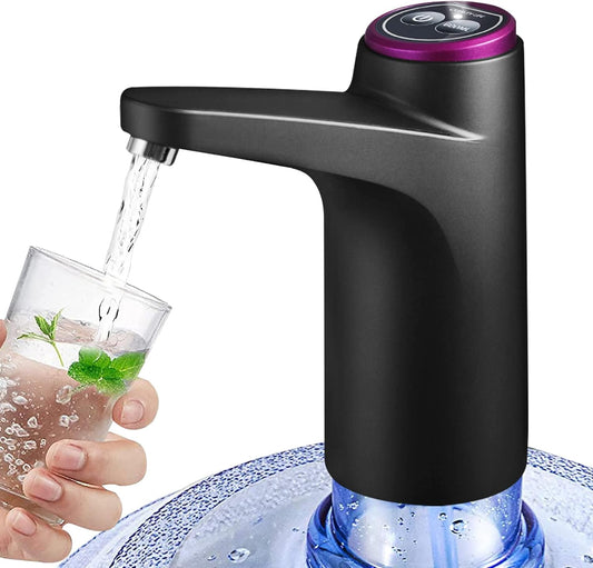 RoyaleGlow Electric Water Bottle Pump Dispenser Portable
