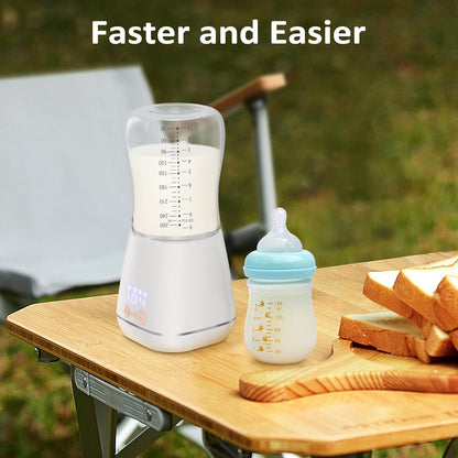 Luxora Baby Portable Bottle Warmer for On-the-Go Feeding
