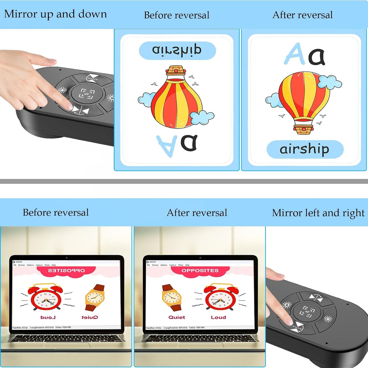 Luxora Document Camera for Teachers - 8MP USB High-Def