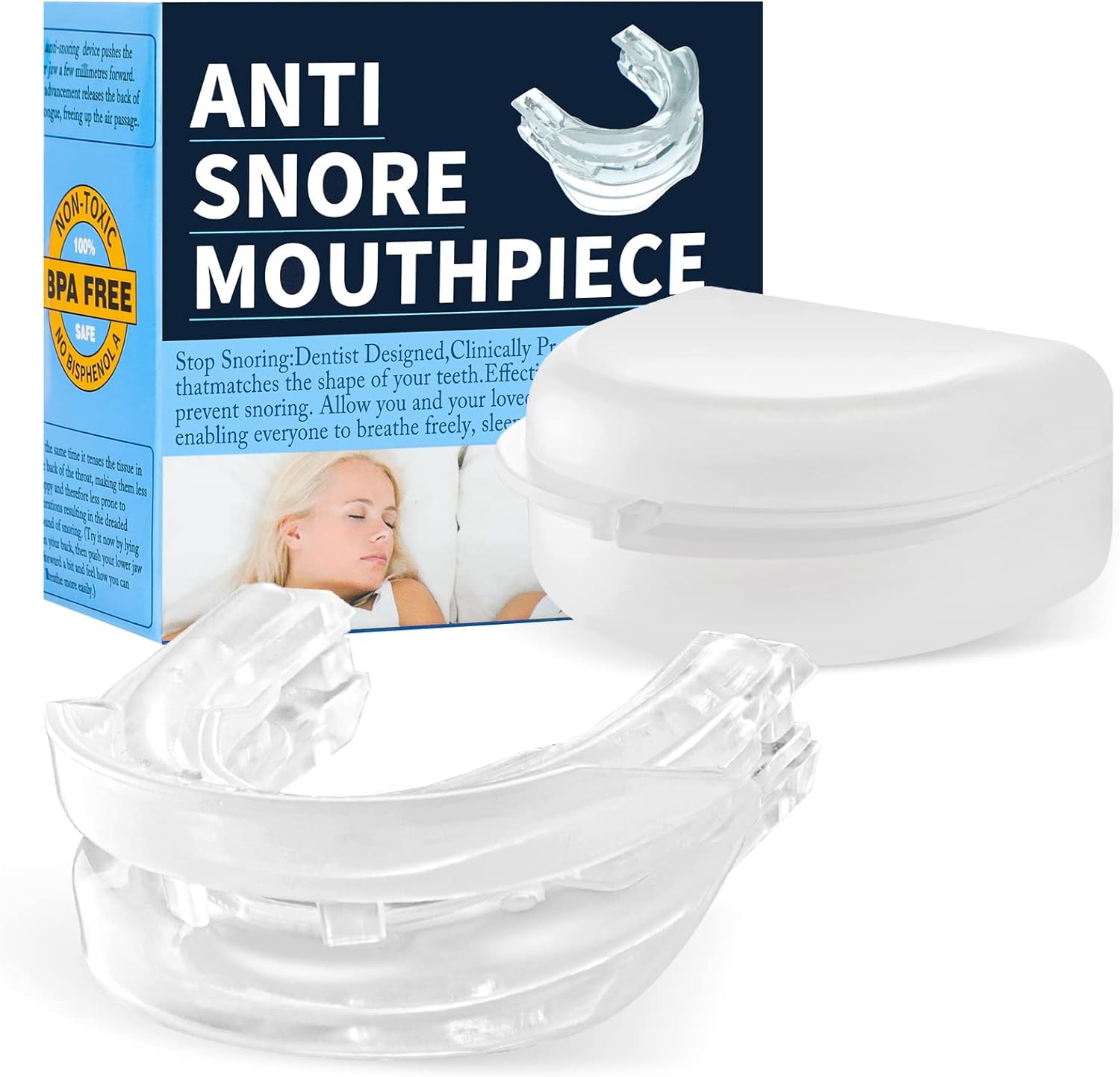 Royaleva Anti-Snoring Mouthpiece Guard for Sleep Apnea