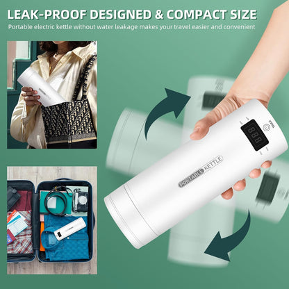 Luxora Portable Electric Travel Kettle for Hot Drinks
