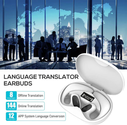Royaleva Language Translator Earbuds for Effortless Conversations